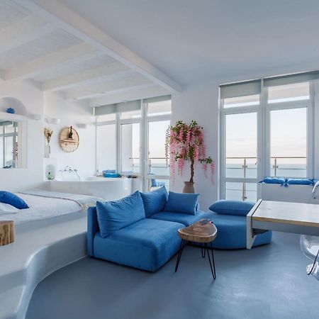 Anna Maria Santorini - Greek Suite & Large Sea Terrace Arcadia オデッサ エクステリア 写真