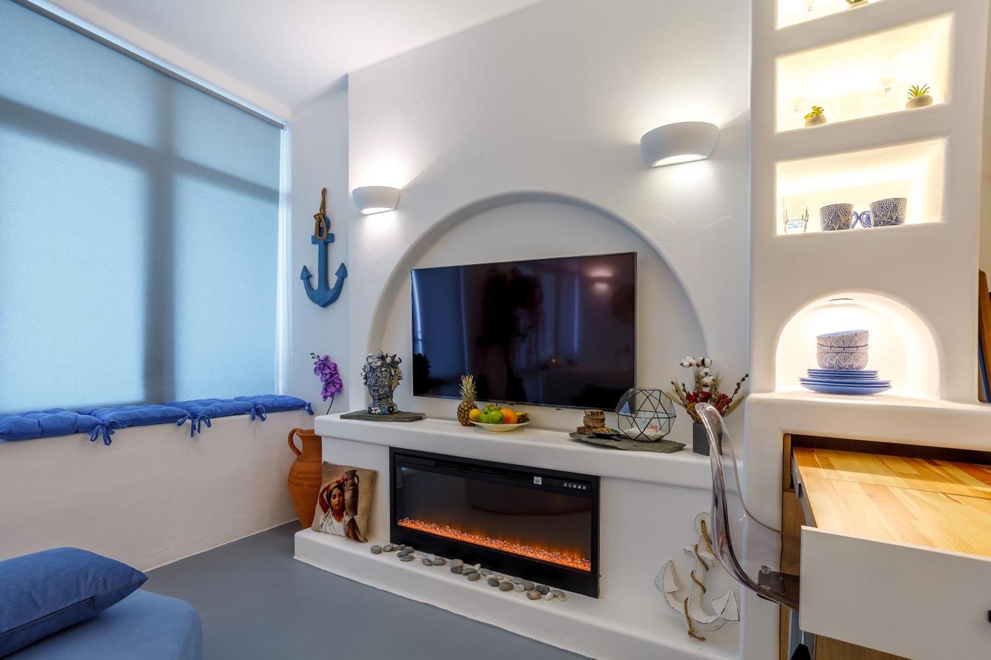 Anna Maria Santorini - Greek Suite & Large Sea Terrace Arcadia オデッサ エクステリア 写真